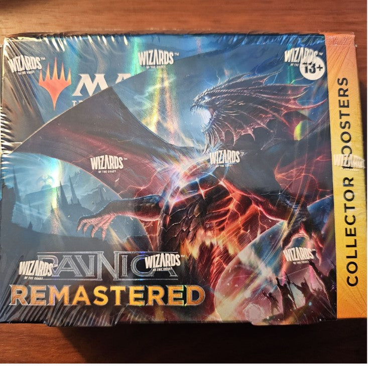 Magic: The Gathering Ravnica Remastered Collector Booster Box - 12 Packs (180 Magic Cards)