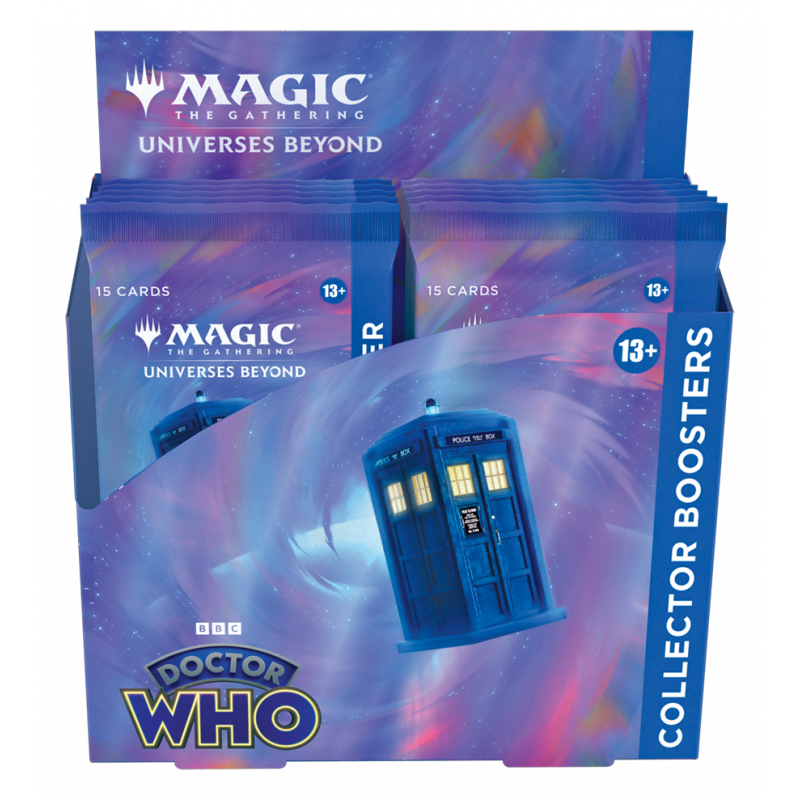 Boite de boosters collector de Univers infinis: Doctor Who