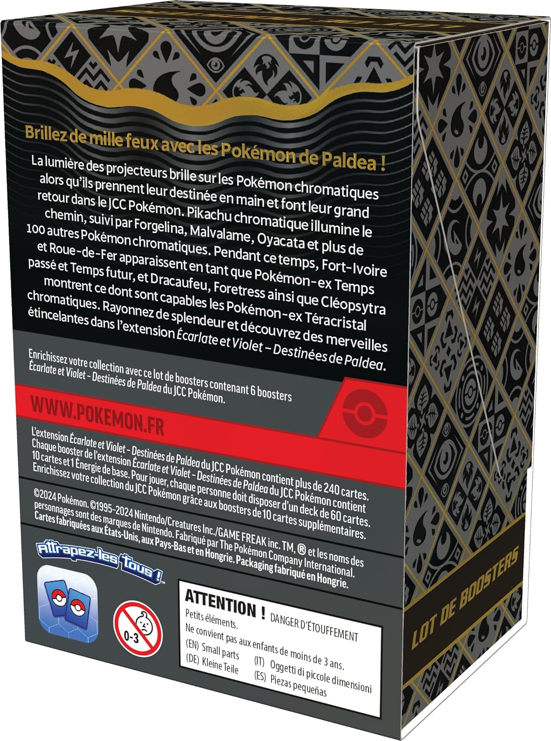 Paquet de Booster Destinées de Paldea