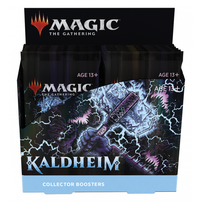 Boite de boosters collector de Kaldheim